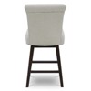 Spruce&Spring Upholstered 26-inch Counter Height Swivel Barstool - 4 of 4