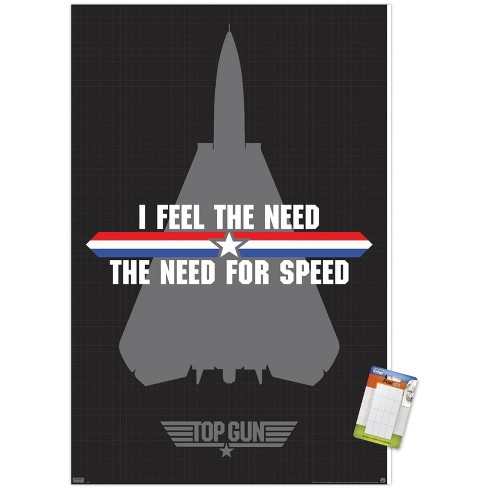 Trends International Top Gun - Need For Speed Unframed Wall Poster