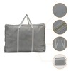 REGALWOVEN Clothes Storage Foldable Storage Bags for Organizing Closet Organizers with Handles 2 Pcs - 3 of 4