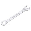 Unique Bargains CR-V Chrome Plated 6-Point Ended Box 15 Degree Offset Open End Metric Thin Combination Wrench - 3 of 4
