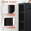 WOWLIVE 9 Dresser, Chest of Drawers with Wide 39'', Easy-Pull Fabric & Wood Dressers with Top - 4 of 4