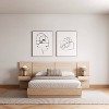 Nexera 4pc Queen Milano Bedroom Set Natural Blonde Oak - 4 of 4
