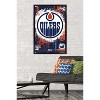 Trends International NHL Edmonton Oilers - Maximalist Logo 23 Framed Wall Poster Prints - 2 of 4