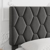 Twin/Full/Queen/King Bed Frame with Adjustable Upholstered Headboard, Platform Bed Frame, No Box Spring Needed - 4 of 4