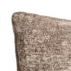 Edie@Home 14"x22" Oversize Delmonico Chenille Lumbar Throw Pillow Sand: Textured, Velvet Back, Indoor Decor - 2 of 4