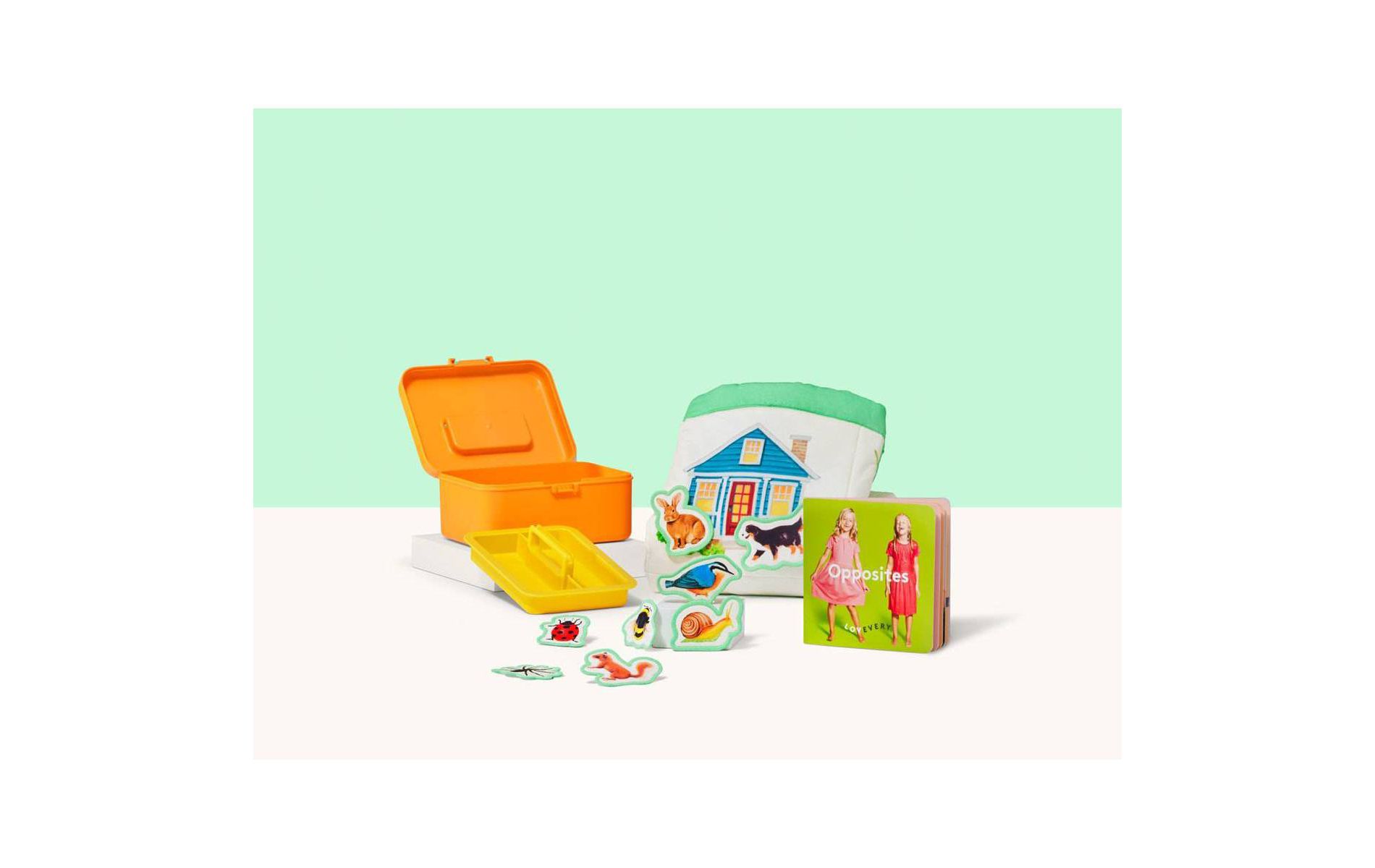 Lovevery Toddler Sort & Match Play Collection Mini Kit 17m+ - 9pc