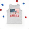 The Juniper Shop American Flag Coquette Toddler Tank - 2 of 4