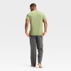 Men's Sunset Short Sleeve Pajama Set - Goodfellow & Co™ Green - 2 of 3