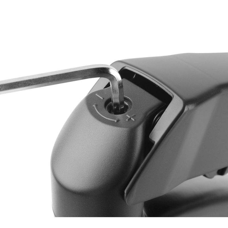 Premium Height Adjustable Single Monitor Arm Black - Rocelco, 5 of 11