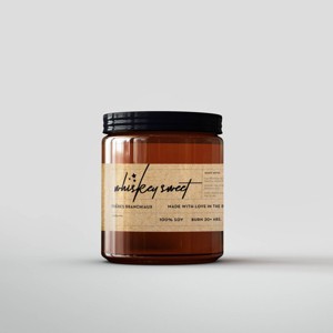 Whiskey Sweet Candle - Freres Branchiaux - 1 of 3