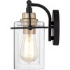 Quoizel Lighting Emerson 3 - Light Vanity in  Matte Black - 3 of 4