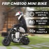 FRP Mini Bike GMB100, 99CC Gas Powered 4-Stroke 3HP, Off-Road for Kids/Adult, Trail Up to 28 Mph, Weight Support Up to 220 LBS - 3 of 4