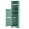 Ridstar 61.02 in. H Green Bathroom Storage Cabinet with with Doors and Adjustable Shelves - 2 of 4