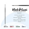 Black Swan Synthetic Red Sable Round Paint Brushes Sets of 2 -  Professional Quality Long Handle Paint Brushes for Oil, Heavy Body Media and Acrylic - - 2 of 4