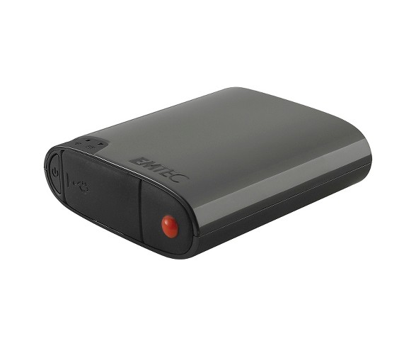 Emtec Power Connect WiFi Access Point with 32GB SD Memory Card and 5200mAH Power Bank - Dark Gray (ECCHAU52U800MSD32)
