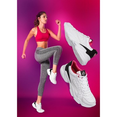 Женские кроссовки Andrea Leather High Performance Sneakers 87319, White, 6 — фото 2