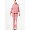 Slickblue Hooded Sweat & Flare Pant Set, Washed Fabric, Casual Chic, Weekend Loungewear, Color & Size Options - 2 of 4