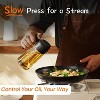 16oz/470ml Glass Olive Oil Sprayer for Cooking – Olive Oil Dispenser Bottle for Kitchen Gadgets and Air Fryer Accessories, Salad, BBQ - Ash - 4 of 4