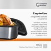 Complete Cuisine CC-R-1000-16QT 16-Quart Oval Roaster Oven - 3 of 4