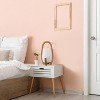 15" Organic Contemporary Natural Wood Accented Table Desk Lamp with Translucent Glass Shade - Lalia Home - 4 of 4