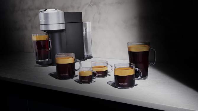Nespresso Vertuo Next Coffee Maker and Espresso Machine by DeLonghi Gray, 2 of 17, play video