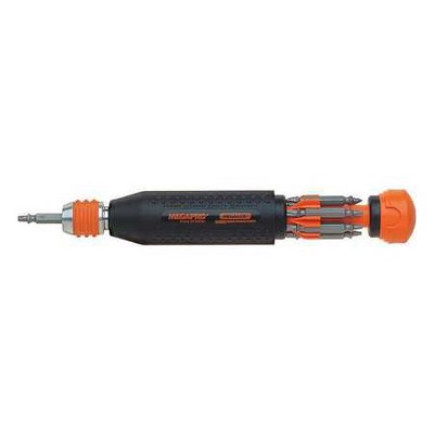 MEGAPRO 181ML-B Phillips, Square, Star, Slot Bit 8 1/2 in, Drive Size: 1/4 in ,