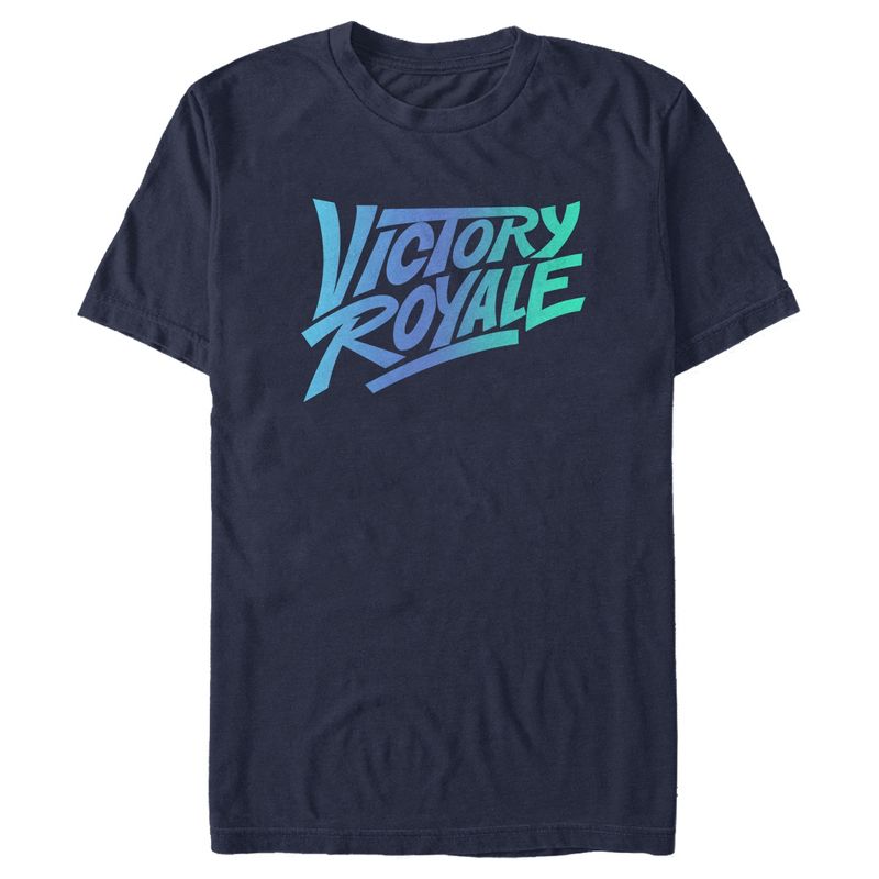 Men's Fortnite Victory Royale Gradient Logo T-Shirt, 1 of 6