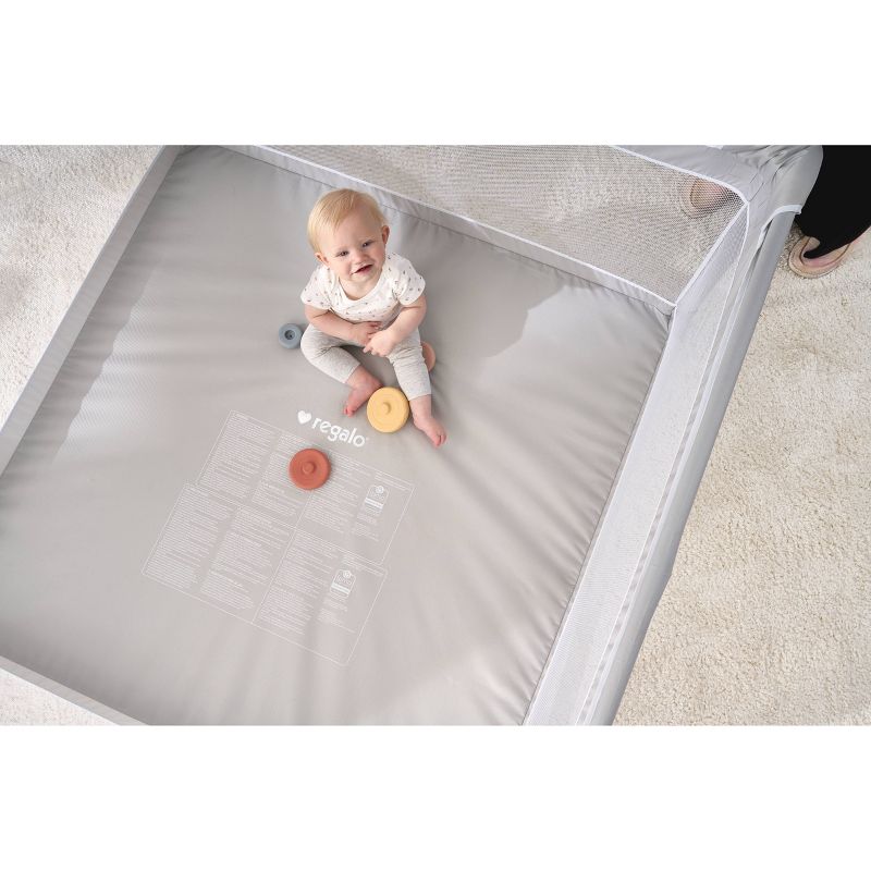 Regalo Soft Sided Playpen for Babies and Toddlers, 3 of 6