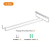 Unique Bargains High-Grade Durable Space Saving Easy Installation Wine Glass Rack 5 Set - 3 of 4