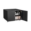 Okak Modern Mobile Printer Stand Filing Cabinet with Doors & Wheels,Storage File Cabinet for Office,Study Desk - 3 of 4