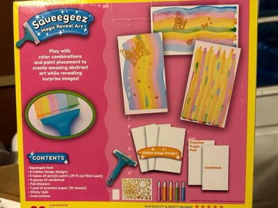 Creativity for Kids Squeegeez Magic Reveal Craft Kit: Butterfly - Kids  Painting Art Activity, Gifts for Girls and Boys Ages 7-12+