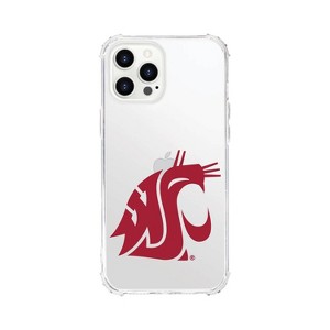 NCAA Washington State Cougars Clear Tough Edge Phone Case - iPhone 12 Pro Max - 1 of 3