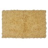 Bell Flower Collection Cotton Floral Pattern Tufted Bath Rug - Home Weavers - 2 of 4