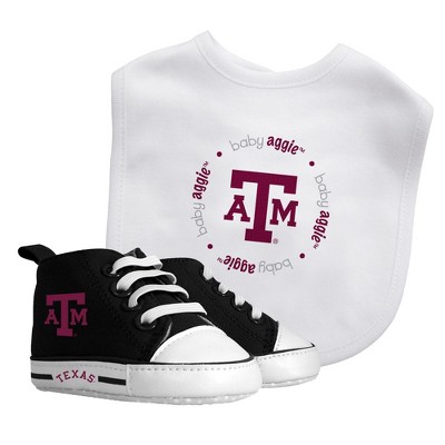 Baby Fanatic 2 Piece Bid and Shoes - NCAA Texas A&M Aggies - White Unisex Infant Apparel