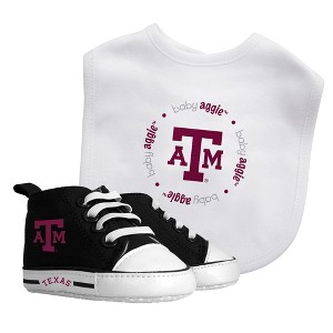 Baby Fanatic 2 Piece Bid and Shoes - NCAA Texas A&M Aggies - White Unisex Infant Apparel - 1 of 3