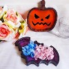 JDICTION 2 Set Bat Pumpkin Resin Tray Molds - Halloween Silicone for Epoxy Casting, Jewelry, Candy, Cup Holder, DIY Art Crafts & Decor - 3 of 4