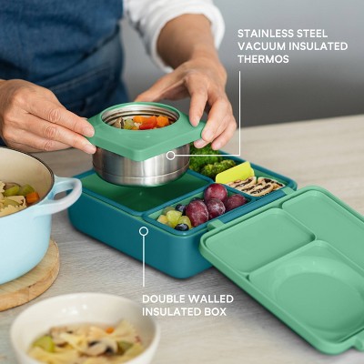 Green Meadow Insulated Stainless Steel Bento Lunch Box