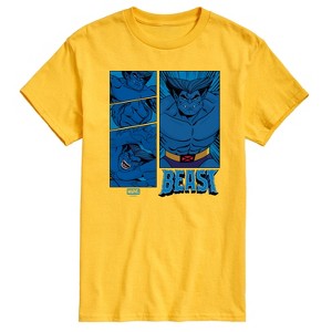 Men's - Marvel - X-Men Beast Grid Short Sleeve Graphic T-Shirt - 1 of 4