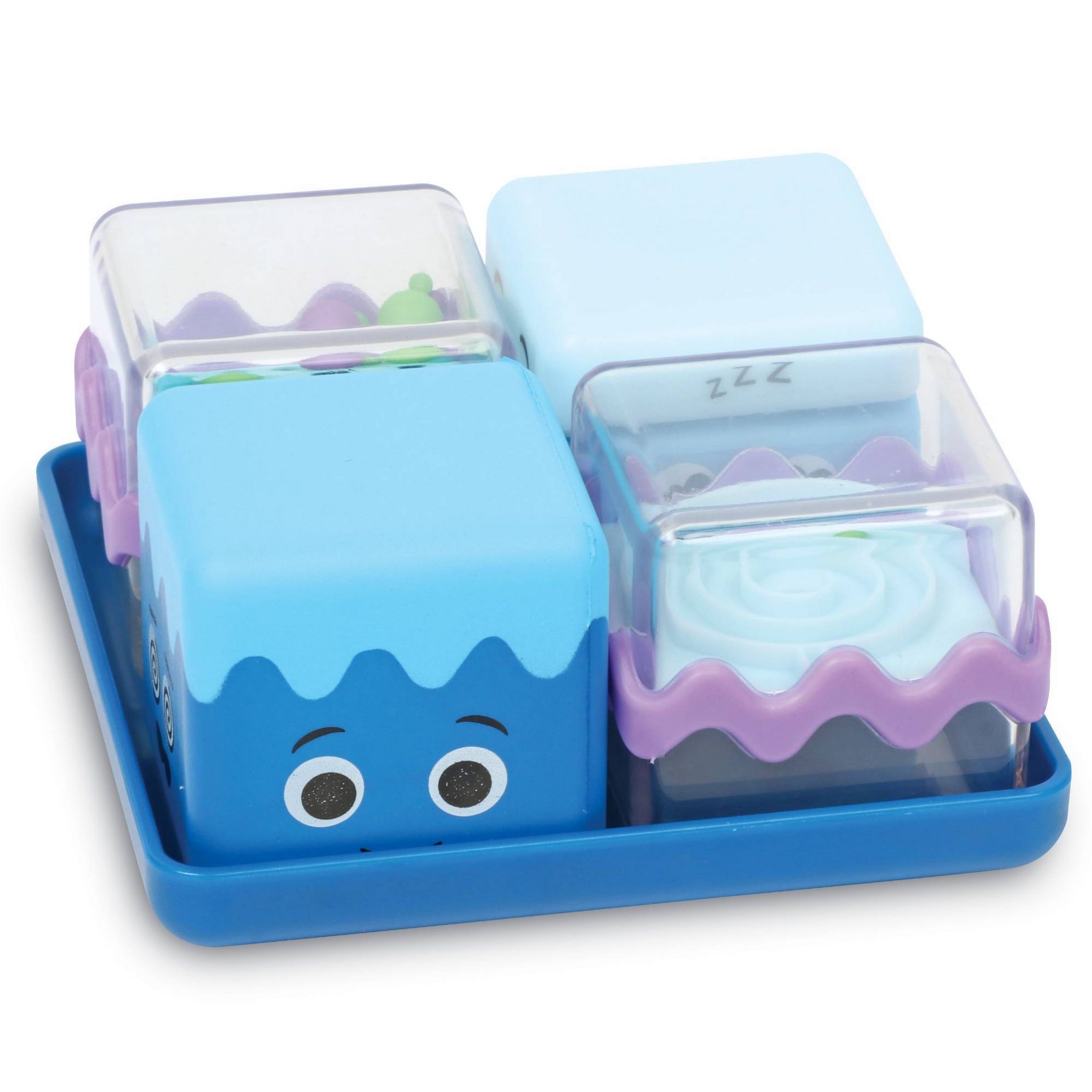 Learning Resources Cool Down Cubes Sensory Fidget Set,5 Pieces, Ages 4+, Fidgets for Kids, Sensory Toys
