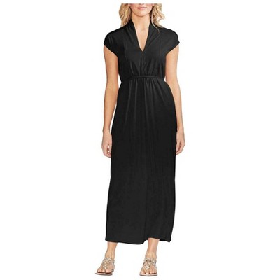 Vince Camuto Womens Tie-Waist Jersey Dress