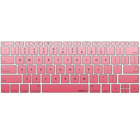 Insten 2 Pack Keyboard Cover Protector Compatible With 2020 Macbook Pro 13,  Ultra Thin Silicone Skin, Tactile Feeling, Anti-dust, Clear & Black : Target