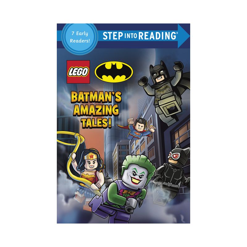 Batman's Amazing Tales! (Lego Batman) - (Step Into Reading) by  Random House (Paperback), 1 of 2