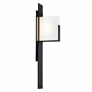 Norwell Lighting Oak Park 1 - Light Wall Light in  Matte Black - 1 of 1