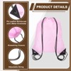Unique Bargains Fitness Sports Travel Lightweight Drawstring Backpacks 2 Pcs - 3 of 4