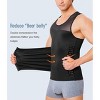 Nebility™ Men’s Compression Vest - Slimming Body Shaper Tank with Adjustable Waist for Tummy Control - 3 of 4