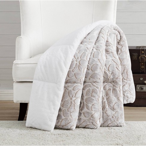 Christian siriano 2025 faux fur blanket