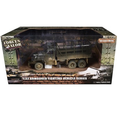 Modèle Réduit 1:32 Opel Blitz Kfz.305 Ambulance Forces Of Valor - Armée Allemande Avec Figurine