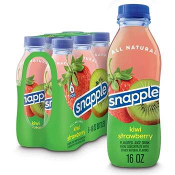 Snapple Kiwi Strawberry Juice Drink - 6pk/16 fl oz Bottles