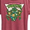 Women's - Teenage Mutant Ninja Turtles - Triangle Short Sleeve Graphic T-Shirt - 2 of 4