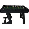 Sunnydaze Indoor Space-Saving Folding Family Foosball Soccer Game Table with Manual Scorers - 48" - Black - 2 of 4